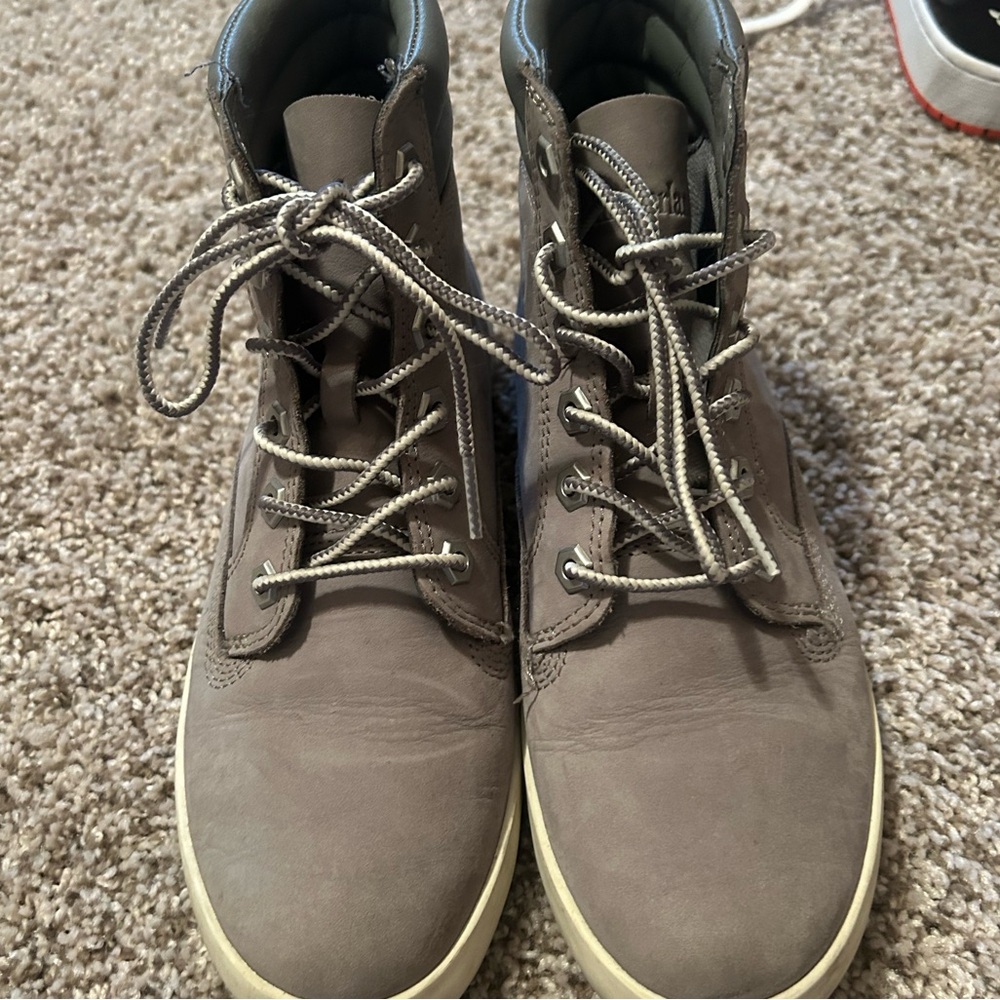 timberland gym shoes!